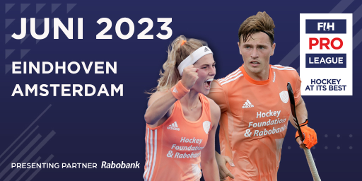 Kom Oranje aanmoedigen in de FIH Pro League Nieuws